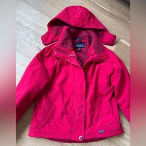 Lands end squall winter snow jacket womens medium 8-10